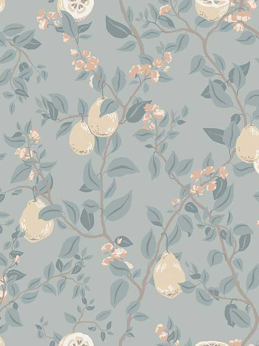 Scalamandre WSB00680432 Kvitten Soft Blue Wallpaper