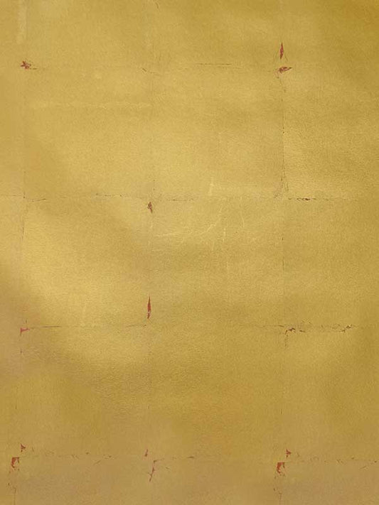 Scalamandre WTOR892 Tea Squares Golden Mandarin Wallpaper