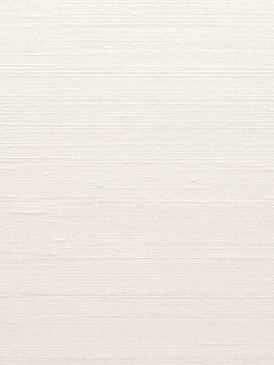 Scalamandre WTT651330 Sagar Silk Blanc Wallpaper
