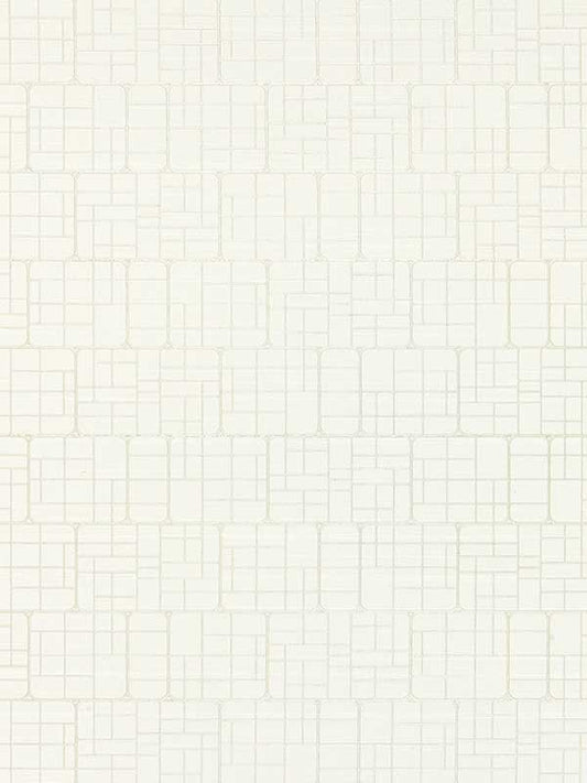 Scalamandre WTT661511 Mechanical Workmanship Vanilla Ice Wallpaper