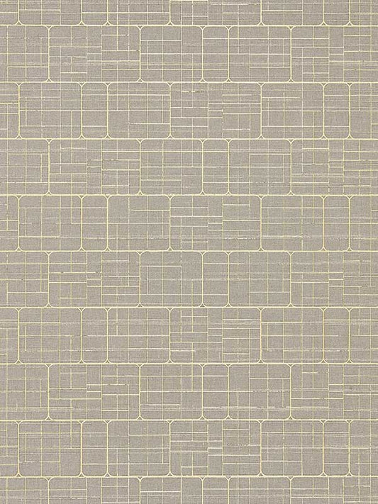 Scalamandre WTT661517 Mechanical Workmanship Mocha Wallpaper