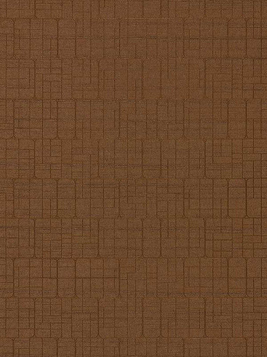 Scalamandre WTT661518 Mechanical Workmanship Copper Wallpaper