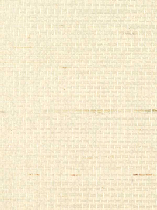 Scalamandre WTW0446SIMP Simply Sisal Snow Wallpaper