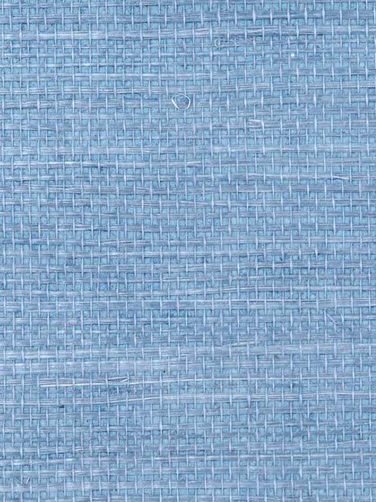 Scalamandre WTW0472SIMP Simply Sisal Blue Wallpaper