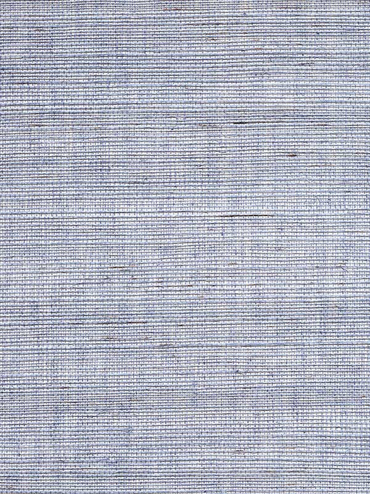 Scalamandre WTWGT3929 Organic Sisal Sea Blue Wallpaper