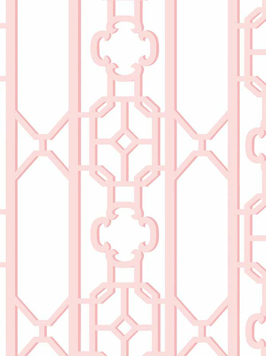 Scalamandre SC0001WP88582D Joanna Fret Ballet Slipper Wallpaper