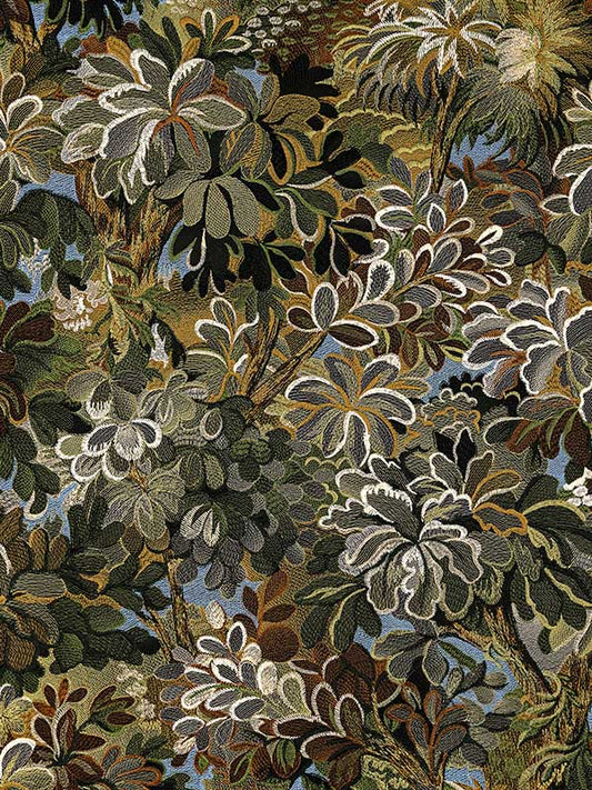 Scalamandre WW0002WP88590 Ridge Edge Moss Wallpaper