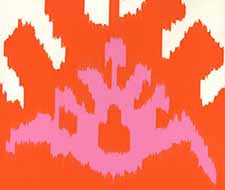 Quadrille - Kazak - 302830W-06WP - Orange Pink