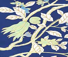 Quadrille - Happy Garden - 306068W - Navy