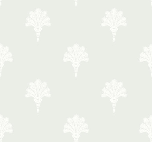 Seabrook Summer Fan White Sands Wallpaper
