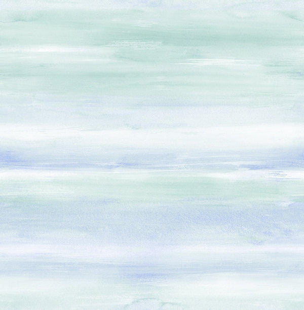 seabrook watercolor periwinkle and teal wallpaper