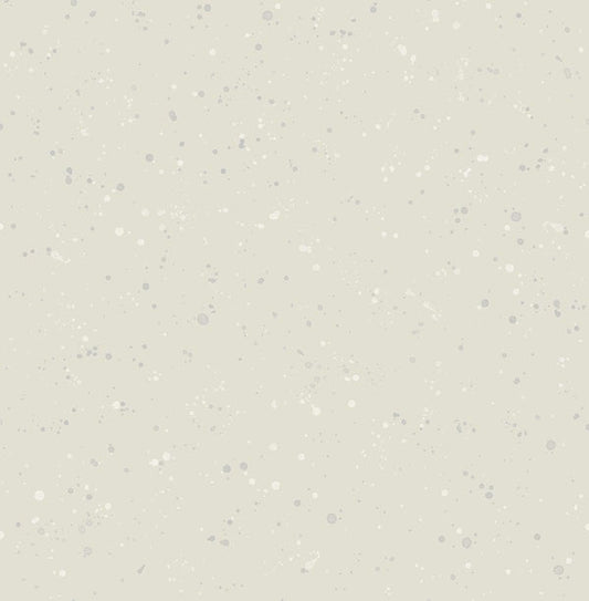 Seabrook Paint Splatter Gray And White Wallpaper