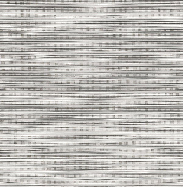seabrook weave charcoal wallpaper