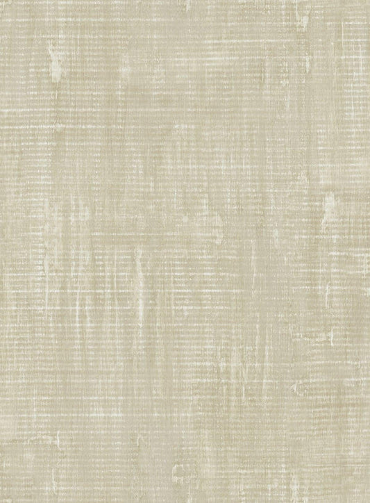 Seabrook Imperial Linen Metallic Pearl And Tan Wallpaper