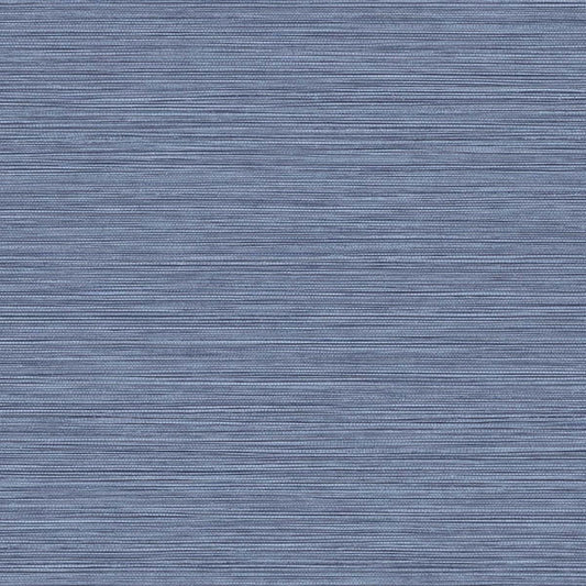 Seabrook Grasslands Denim Wallpaper