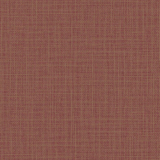Seabrook Woven Raffia Cabernet Wallpaper