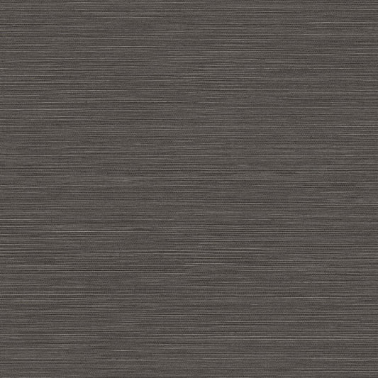 Seabrook Coastal Hemp Black Pepper Wallpaper