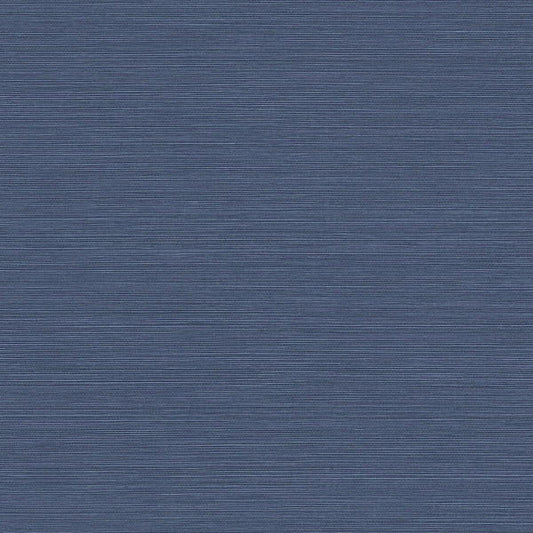 Seabrook Coastal Hemp Ocean Blue Wallpaper