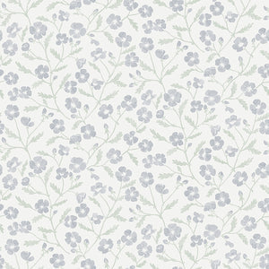 Schumacher - Mira - Slate - 3966 - Wallpaper