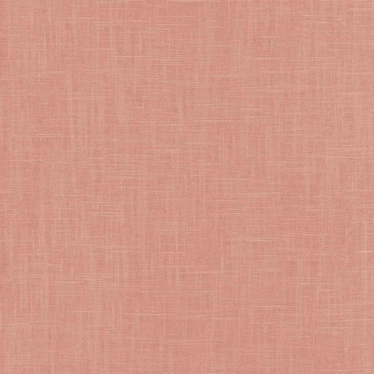 Seabrook Indie Linen Embossed Vinyl Apricot Wallpaper