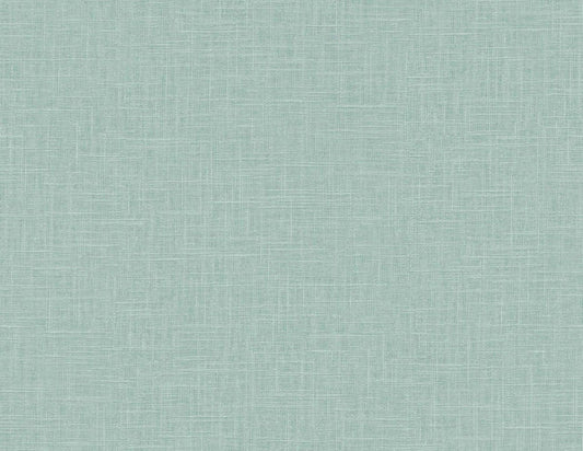 Seabrook Indie Linen Embossed Vinyl Blue Dusk Wallpaper