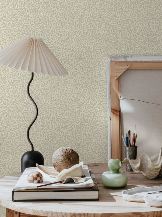 Sigfrid Spring Green - 425-18 - Sandberg Wallpaper