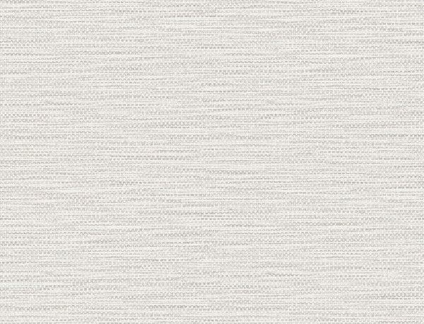 seabrook faux linen weave cove gray wallpaper