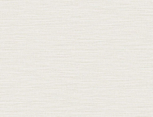 Seabrook Faux Linen Weave Winter Fog Wallpaper