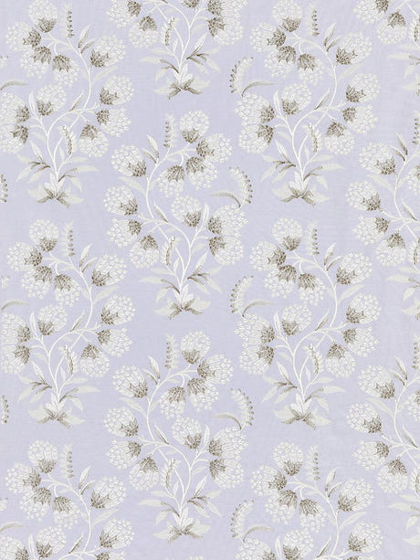 scalamandre hana embroidery lilac fabric - scala 27233-003