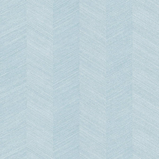Seabrook Chevy Hemp Blue Knoll Wallpaper