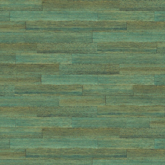 Seabrook Husky Banana Phthalo Green Wallpaper