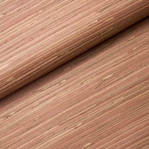 schumacher - nami rushcloth - woodrose - 5002861 - wallpaper
