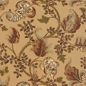 schumacher - fox hollow - honey and smoke - 5004103 - wallpaper