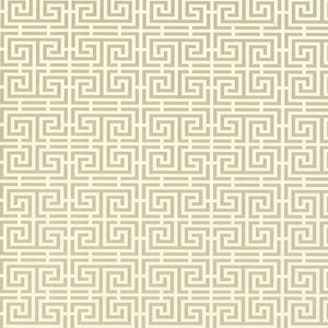schumacher - chinois fret - pewter - 5004162 - wallpaper