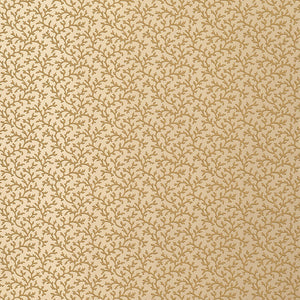 schumacher - coral vine - burnished gold - 5004416 - wallpaper