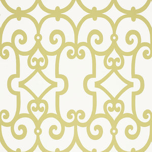 schumacher - manor gate - aloe - 5005050 - wallpaper
