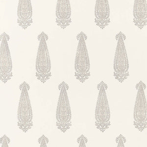 schumacher - katara paisley - oyster - 5005330 - wallpaper