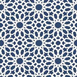 schumacher - agadir screen - lapis - 5006640 - wallpaper