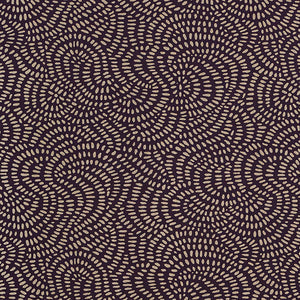 Schumacher - Whirlpool - Black Plum - 5007484 - Wallpaper