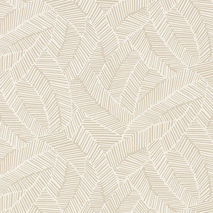 schumacher - abstract leaf - linen - 5007530 - wallpaper