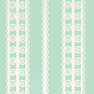 Schumacher - Wicker Stripe - Lovely Day - 5007723 - Wallpaper