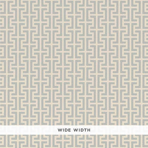 schumacher - temple - orpington blue - 5008054 - wallpaper