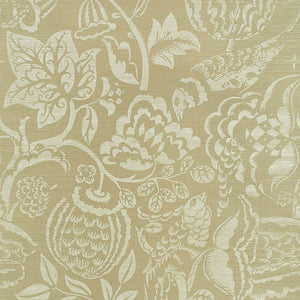 Schumacher - Uccello Sisal - Sage - 5008261 - Wallpaper