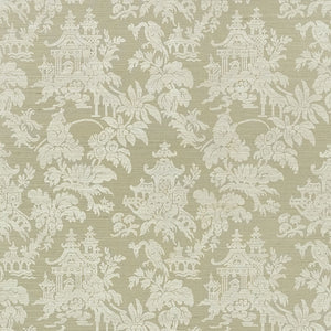 schumacher - brighton sisal - sage - 5008322 - wallpaper