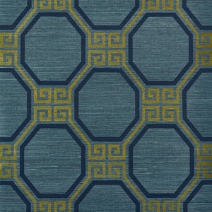 schumacher - octavia sisal - peacock - 5008932 - wallpaper