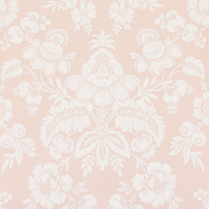 schumacher - simone damask - blush - 5009611 - wallpaper