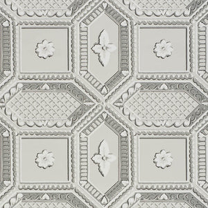 schumacher - lacunaria - dove - 5009900 - wallpaper