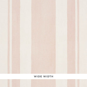schumacher - villa stripe - blush - 5009923 - wallpaper