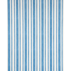 Schumacher - Villa Stripe - Peacock - 5009926 - Wallpaper