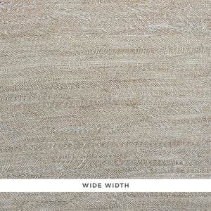 schumacher - ruched linen - natural - 5010220 - wallpaper